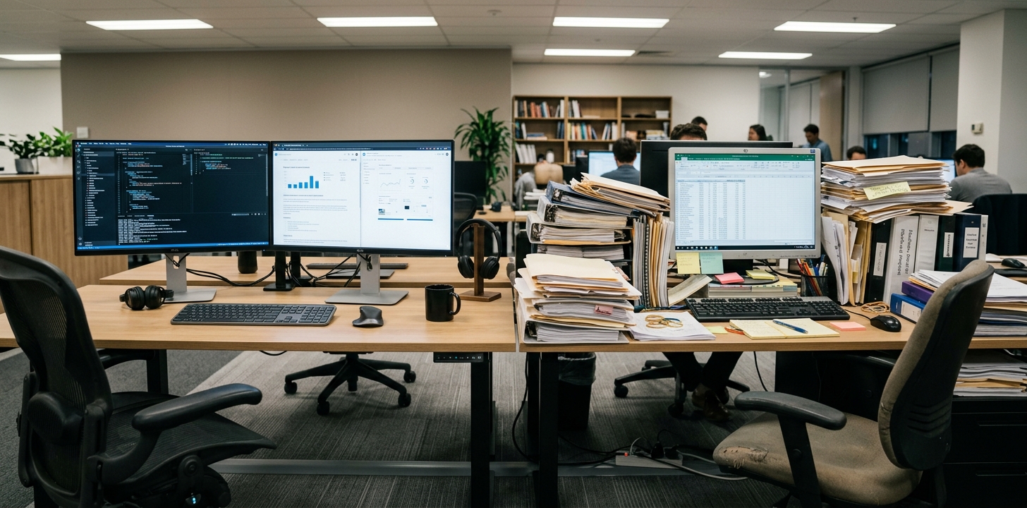 La brecha de IA entre profesionales: quién avanza, quién se queda y por qué importa ahora